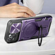 Avizar Coque MagSafe pour iPhone 15 Protection Caméra intégrée  Violet pas cher