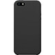 BigBen Connected Coque pour iPhone 5/5S/SE Rigide Soft touch en Silicone Gris Finition soft touch : revêtement en silicone doux au toucher