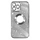 Avizar Coque pour iPhone 13 Pro Max Paillette Amovible Silicone Gel  Argent - Une coque design de la série Protecam Spark, pour iPhone 13 Pro Max