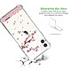 Avis Evetane Coque iPhone 11 anti-choc souple angles renforcés transparente Motif Chute De Fleurs