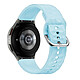Avizar Bracelet pour Galaxy Watch 5 / 5 Pro / 4 Silicone Texturé Losange  Bleu Clair - Bracelet ajustable pour montre connecté, pensé et conçu pour Samsung Galaxy Watch 5 / 5 Pro / 4