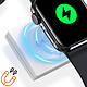 Avis LinQ Chargeur Sans Fil pour Apple Watch Système Magnétique Câble 1m  Blanc