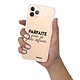 Evetane Coque iPhone 11 Pro silicone transparente Motif Parfaite Avec De Jolis Défauts ultra resistant pas cher
