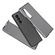 Avizar Coque Samsung Z Fold 3 en 2 Parties Rigide Bande Antidérapante Gris Coque de protection spécialement conçu pour le Samsung Galaxy Z Fold 3
