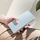Avis Avizar Etui pour iPhone 14 Pro Max Clapet Magnétique avec Porte Carte  bleu pâle