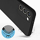 Avis Avizar Coque pour Samsung Galaxy S23 Plus Silicone Semi-rigide Finition Douce au Toucher Fine  Noir