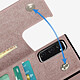 Avizar Coque Cordon Samsung S20 FE avec Porte-cartes Support Vidéo Lanière rose gold pas cher
