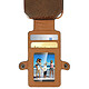 Avis Avizar Housse Etui Ceinture Porte-carte Universel Smartphone taille XL - Marron