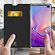 Avis Dux Ducis Housse Samsung pour Galaxy S10 Plus Étui Porte-cartes Fonction Stand  Noir