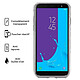 Acheter Evetane Coque Samsung Galaxy J6 2018 360 degrés intégrale protection avant arrière silicone transparente Motif
