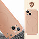 Acheter Avizar Coque Magsafe iPhone 13 Silicone Souple Intérieur Soft-touch Mag Cover  rose gold