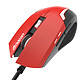 Nacon Souris Gaming LED 6 Boutons 2400dpi Filaire USB Câble 1.8m  GM-105 Rouge Souris filaire USB signée Nacon de la série GM-105, conçue pour les gamers les plus exigeants