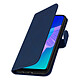 Avizar Étui pour Huawei P40 Lite E Clapet Portefeuille Support Vidéo  Bleu Nuit - Étui violet de la série Chesterfield spécialement conçu pour Huawei P40 Lite E