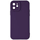 Avizar Coque pour iPhone 11 Silicone Mat Protection Caméra Violet Foncé - Couleurs éclatantes pour un style élégant qui ravive le design de votre smartphone