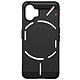 Avizar Coque Souple  pour Nothing Phone 2, Noir effet Carbone Coque en silicone gel flexible conçue pour votre Nothing Phone 2
