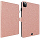 Avizar Étui Paillettes Support Rose gold pour iPad Pro 11 et Air 2022, 2020 - Revêtement éco-cuir orné de paillettes brillantes, offrant un style glamour à votre tablette