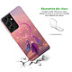 Avis Evetane Coque Samsung Galaxy S21 Ultra 5G silicone transparente Motif Attrape rêve rose ultra resistant