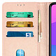 Avizar Étui Xiaomi Mi A3 Housse Intégrale Porte-cartes Fonction Support rose champagne pas cher
