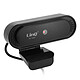 Webcam USB Full HD 1080p Microphone Angle 120° Design arrondi LinQ - Noir Webcam USB modèle HD1090 de LinQ avec un design arrondi..