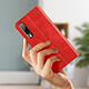 Avis Avizar Étui pour HTC Desire 22 Pro Portefeuille Support Vidéo Languette Magnétique  Rouge