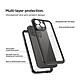 Avis Eiger Coque pour iPhone 15 Pro Protection Complète à 360° Étanche IP68 Renforcée Noir