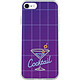 BigBen Connected Coque pour iPhone SE 2020/8/7/6S/6 Rigide Holographique Cocktail Violet - Coque rigide protégeant l'arrière de votre mobile