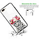 Avis Evetane Coque iPhone 7 Plus/ 8 Plus Coque Soft Touch Glossy Leopard Couronne Design