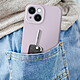 Avizar Coque Silicone pour iPhone 15 Caméra Protégée Doux au Toucher  Violet Clair pas cher
