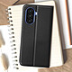 Acheter Avizar Étui pour Huawei Nova Y70 avec Clapet Porte-carte Fonction Support Vidéo  noir