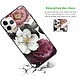 Avis LaCoqueFrançaise Coque iPhone 12 Pro Max Coque Soft Touch Glossy Fleurs roses Design