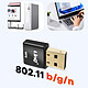 Acheter LinQ Clé USB WiFi 300Mbps Adaptateur Réseau Bouton WPS Ultra-Compact  Noir