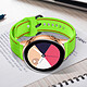 Avis Avizar Bracelet pour Galaxy Watch 5 / 5 Pro / 4 Silicone Coutures Bicolore  Vert / Rouge