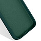 Avizar Coque iPhone 13 Silicone Semi-Rigide avec Finition Soft Touch vert pas cher