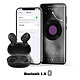 Acheter Écouteurs Bluetooth 5.2 avec Étui de Charge Autonomie 12 Heures Son Clair Noir