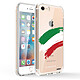 Evetane Coque iPhone 7/8/ iPhone SE 2020 360 intégrale transparente Motif Italie Tendance Coque iPhone 7/8/ iPhone SE 2020 360 intégrale transparente Italie Tendance