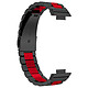 Avizar Bracelet pour Huawei Watch Fit 2 Maille Acier Inoxydable Bicolore  noir / rouge - Bracelet spécialement conçu pour votre Huawei Watch Fit 2
