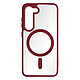 Avizar Coque MagSafe pour Samsung Galaxy S23 Plus Dos Rigide Contour Silicone Mat  Bordeaux Coque de protection réalisée spécifiquement pour Samsung Galaxy S23 Plus