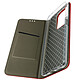 Avizar Étui pour Realme 9i 5G et 10 5G avec Clapet Porte-carte Fonction Support  rouge - Étui folio spécialement conçu pour votre Realme 9i 5G et 10 5G