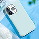 Avis Moxie Coque pour iPhone 15 Pro Max Semi-rigide Intérieur Microfibre Bleu Pâle