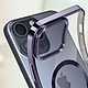 Acheter Avizar Coque MagSafe pour iPhone 15 Pro Max Silicone Protection Caméra  Contour Chromé Violet