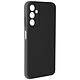 Avizar Coque pour Samsung Galaxy A05s Semi-rigide Soft-touch Anti-traces Noir Coque en silicone Noir semi-rigide, de la collection Fast Cover, préservant votre Samsung Galaxy A05s des chocs et des rayures