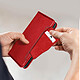 Avis Avizar Étui Folio pour Xiaomi 13 Lite porte-cartes amovible languette magnétique  rouge