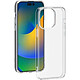 BigBen Connected Coque Souple et Fine pour iPhone 15 Pro Transparent Souple et fine