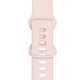 Avis Avizar Bracelet pour Samsung Galaxy Watch Active 2 40mm Silicone Lisse Rose