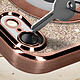 Avis Avizar Coque pour iPhone 6 et 6s Paillette Amovible Silicone Gel  Rose Gold