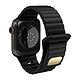 Avizar Bracelet pour Apple Watch 41mm et 40mm et 38 mm Silicone Souple et Doux  Noir Un bracelet en silicone doux conçu pour Apple Watch Series 8 et 7 41mm / Series SE 2022, SE, 6, 5, et 4 40mm / Series 3, 2 et 1 38mm
