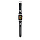 Karl Lagerfeld Bracelet pour Apple Watch 38/40/41mm Rubber NFT en Silicone Noir Spécialement conçu pour s'adapter solidement à votre montre