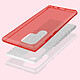 Avis Avizar Coque pour Samsung S22 Ultra Paillette Amovible Silicone Semi-rigide rouge