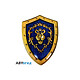 World of Warcraft - Plaque métal Bouclier Alliance (26x35) Plaque métal World of Warcraft Bouclier Alliance (26x35).