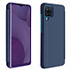 Avizar Housse pour Samsung Galaxy A12 Clapet translucide Design Miroir Support Vidéo violet Etui folio Violet en Polycarbonate, Galaxy A12